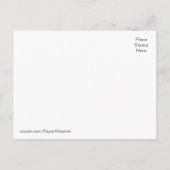 "Hallo daar!" Opmerking: Mandala met roze Waterver Briefkaart (Achterkant)