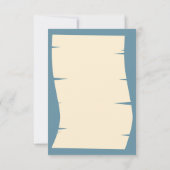 Hallo daar! Piratenjongen Verjaardagsfeestje Bedankkaart (Achterkant)