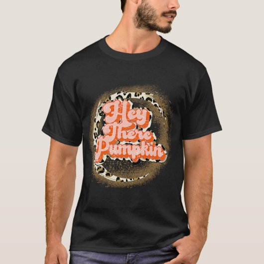 Hallo daar pompoen t-shirt (Voorkant)