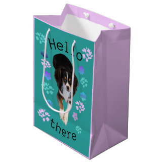Hallo Daar Puppy Gift Bag Medium Cadeauzakje
