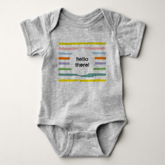 Hallo daar! Regenboog Eén-delig Romper