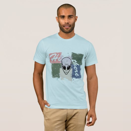 “Hallo daar” T-shirt (Voorkant volledig)