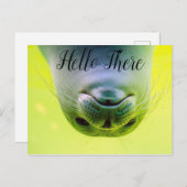 hallo Daar zegel Briefkaart (Voorkant / Achterkant)