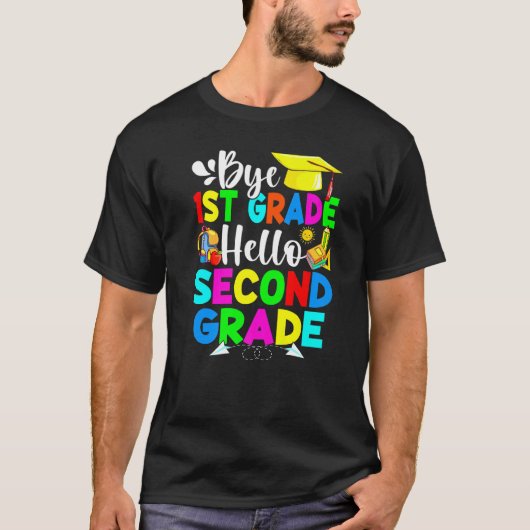 Hallo Dag 1e klas T-shirt (Voorkant)