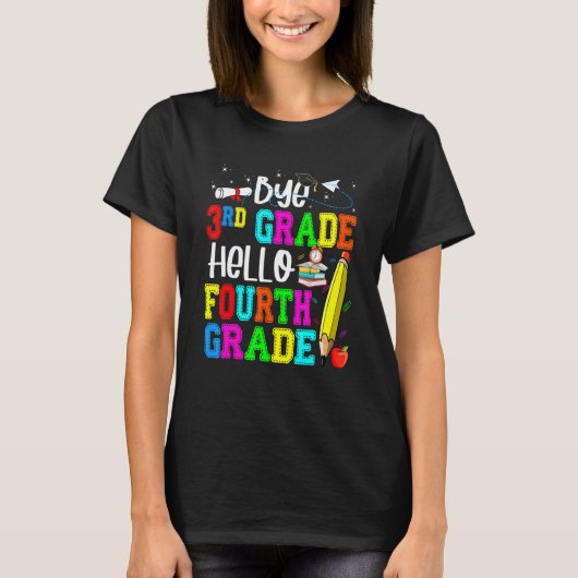 Hallo Dag 3e klas T-shirt (Voorkant)