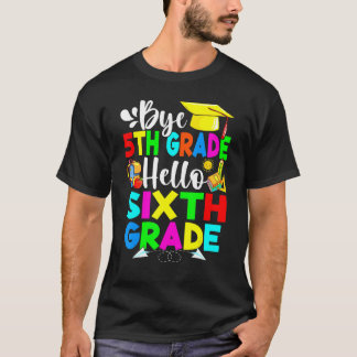 Hallo Dag 5e klas terug naar school T-shirt
