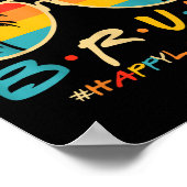 Hallo Dag Bruh Leraar Happy Last Day Of School Poster (Hoek)