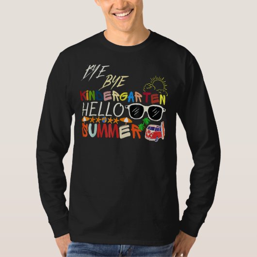 Hallo Dag Kindergarten T-shirt (Voorkant)