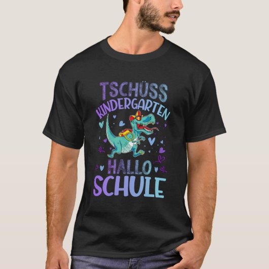 Hallo Dag Kleuterschool T-shirt (Voorkant)