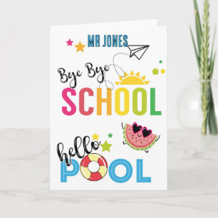 hallo Dag school Kaart