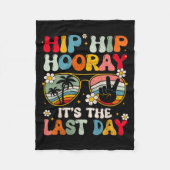 Hallo Dag van de School Fleece Deken (Voorkant)