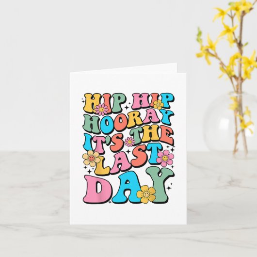 Hallo Dag van de School Kaart (Gele Bloem)