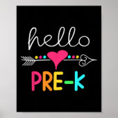 Hallo Dag van Pre-K Poster (Voorkant)