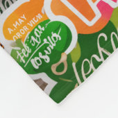 Hallo Dames Fleece Deken (Hoek)