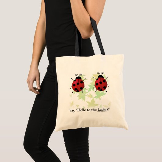 hallo dames tote bag (Voorkant (product))