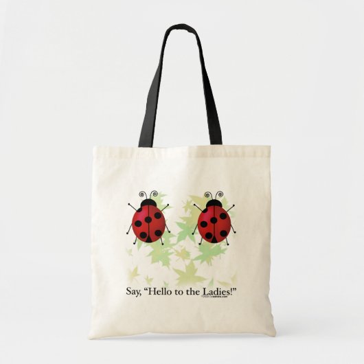 hallo dames tote bag (Voorkant)