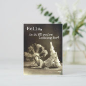 hallo  danseres ben ik dat je op zoek bent naar briefkaart (Staand voorkant)