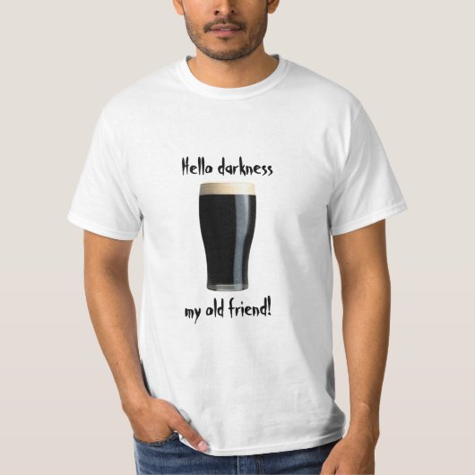 hallo Darkness Guinness T-Shirt (Voorkant)