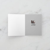 hallo Darkness, mijn oude vriend grappige kaart (Binnen)