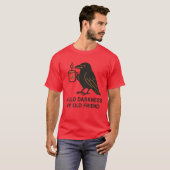 hallo DARKNESS MIJN OUDE VRIEND T-shirt (Voorkant volledig)