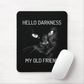 Hallo Darkness My Old Friend Cat - V2 - Whiskers Muismat (Met muis)