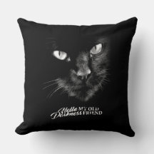 Hallo Darkness My Old Friend Cat - Versie 1