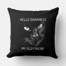 Hallo Darkness My Old Friend Cat - Versie 2