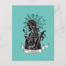 hallo Darkness Vamp Gothic met Black Coffee T-Shir