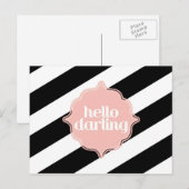 hallo Darling Post Card Briefkaart (Voorkant / Achterkant)