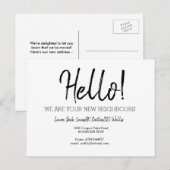 hallo de buren ontmoeten briefkaart (Voorkant / Achterkant)