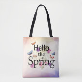 hallo de Canvas tas van de lentevloer (Voorkant)