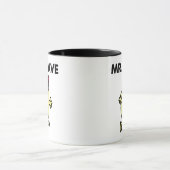 Hallo de heer Brave WAVING Mok (Midden)