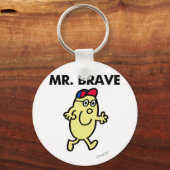 Hallo de heer Brave WAVING Sleutelhanger (Voorkant)