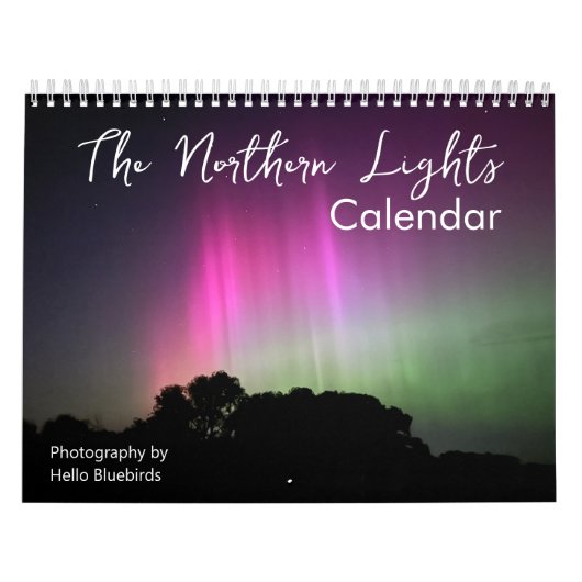 Hallo De kalender van het noorderlicht - Bluebirds (Hoes)