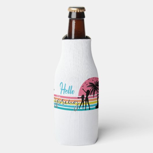 hallo de lente flesjeskoeler (Fles Voorkant)