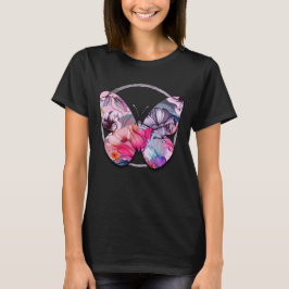 Hallo De lente gelukstijd, roze lente bloemenprach T-shirt