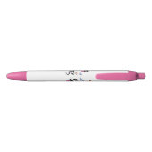 hallo de lentevloer zwarte inkt pen (Achterkant)