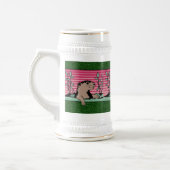 hallo, de schaduw van Groundhog - Bierpul (Links)