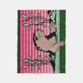 hallo, de schaduw van Groundhog - Fleece Deken (Voorkant)