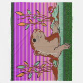 hallo, de schaduw van Groundhog - Fleece Deken (Voorkant)