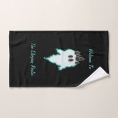 Hallo...de vriendschappelijke kandle Ghost Bad Handdoek (Handdoek)