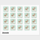 hallo Deer! Baby shower Stickers (Vel)
