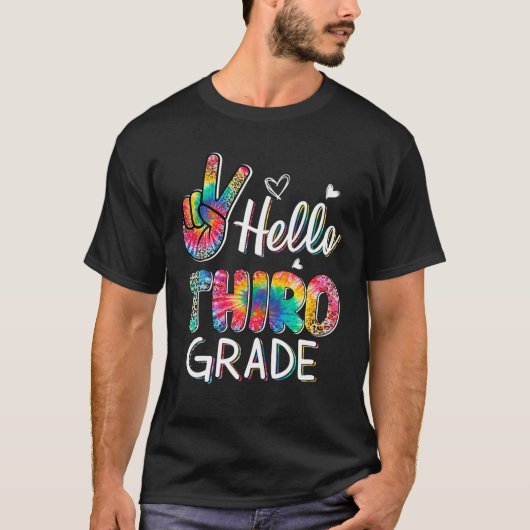hallo derde drieduizend druppelaar t-shirt (Voorkant)