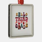 hallo derde graad metalen ornament (Rechts)