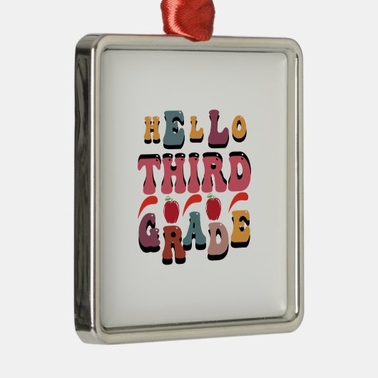 hallo derde graad metalen ornament (Rechts)