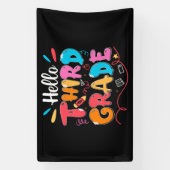 hallo derde graad spandoek (Verticaal)