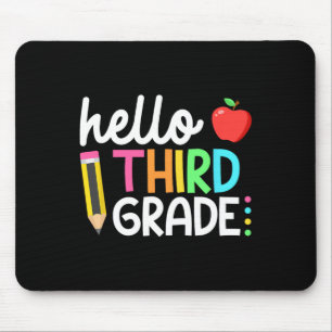 hallo derde graad team 3e graad terug naar school muismat