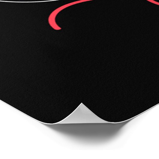 Hallo Derde klas Doodle Poster (Hoek)