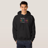 hallo derde klas hoodie (Voorkant volledig)