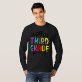 hallo derde klas Kinderen terug naar school derde T-shirt (Voorkant volledig)